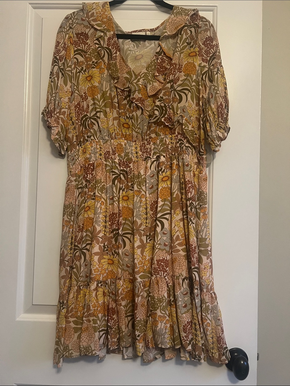Spartina 449 Floral Ruffle Dress | XXL